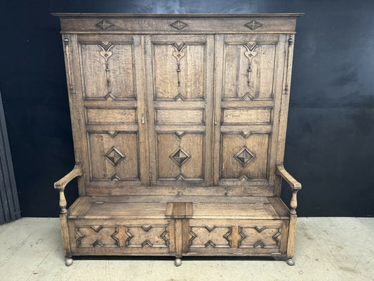 Large Boot Room or Hall Bench Cupboard