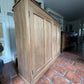 Large Antique Stripped Mahogany School Hall Larder Cupboard Cabinet Sideboard