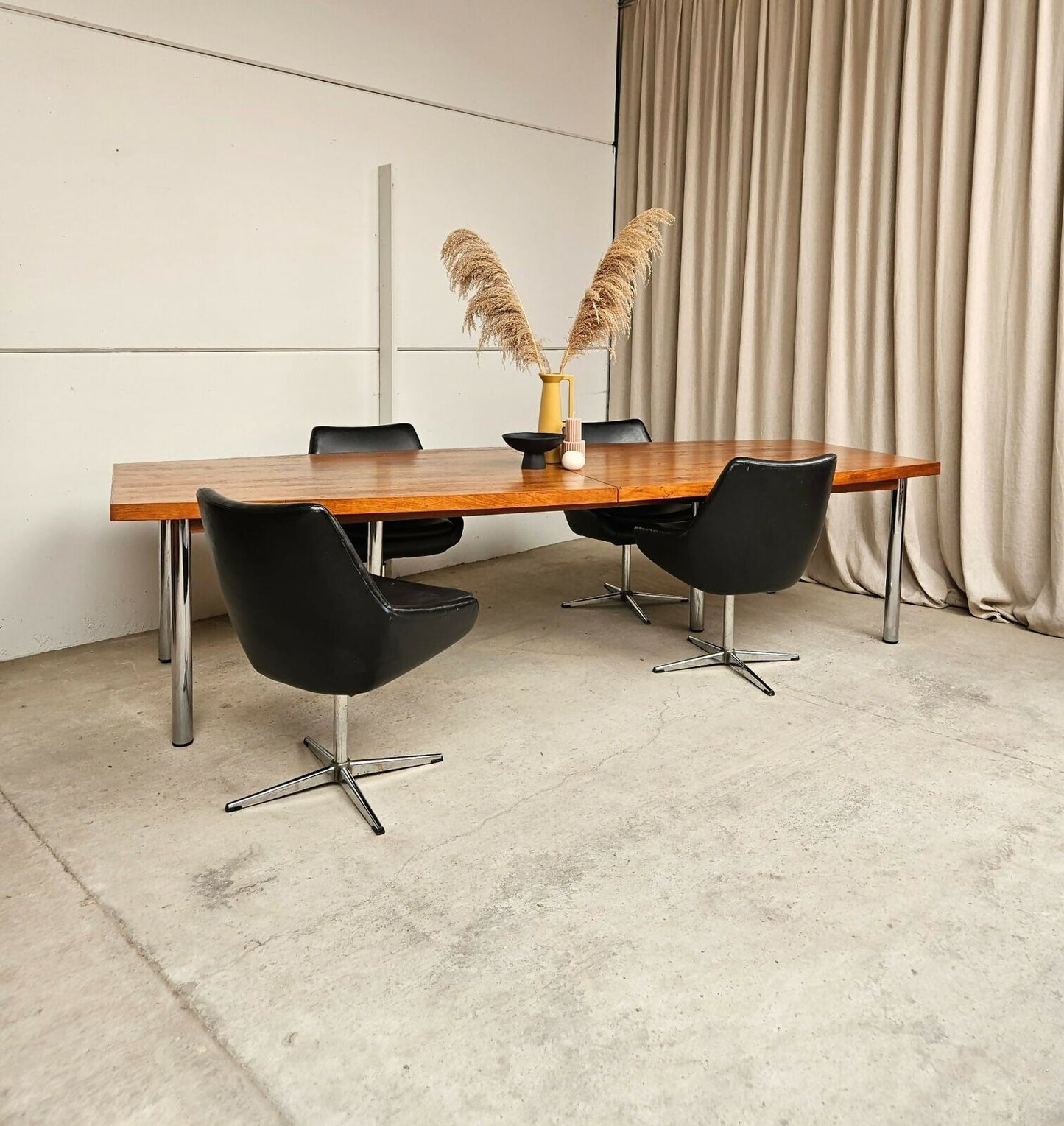 Vintage Mid Century 70s Conran Huge Large Boardroom Dining Table Danish Retro R558