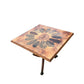 Vintage Yew Wood Oyster Specimen occasional table