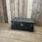charcoal grey mock crocodile reception trunk