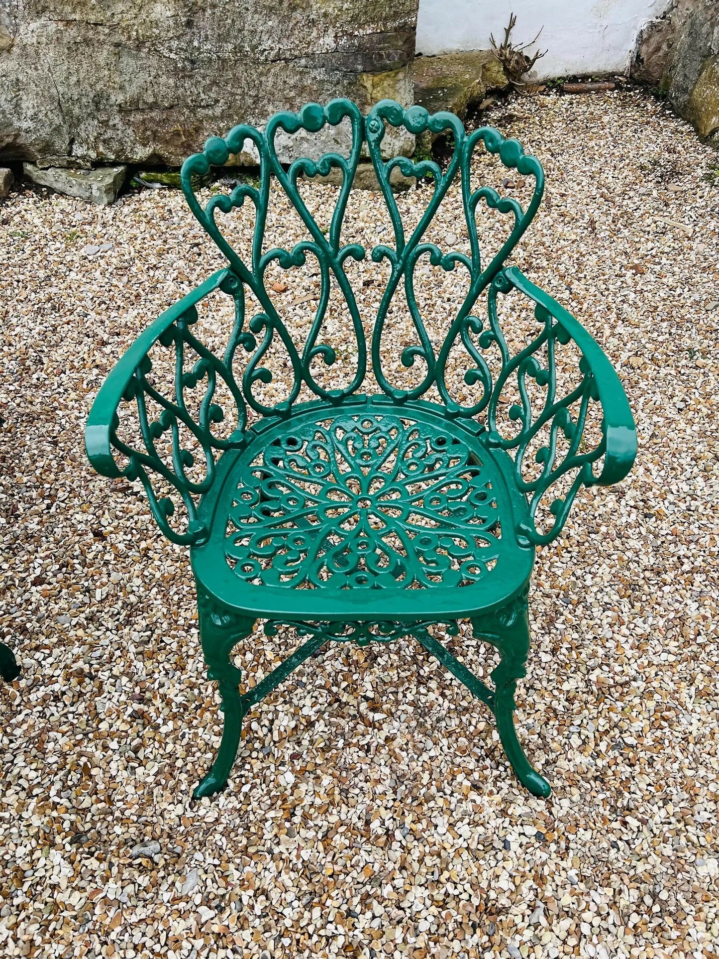 Green Love Seat Patio Set