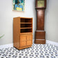 Nathan Hi Fi Media Vinyl Cabinet in Teak Mid Century