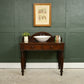 Victorian Mahogany Hall Console Table - Washstand - Bathroom Vanity Converison?
