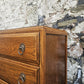 Vintage Chest Of Drawers Four Drawer Oak Cabinet Furniture Tallboy Super Proportions And Detailing