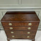 Vintage Georgian Chest Of Drawers Small Chest In Cuban Mahogany W Writing Slide