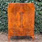 Vintage 1930's Art Deco Burr Walnut Drinks Cocktail Cabinet