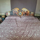 “Sleepy Owls” King Sized Mahogany Bed Head