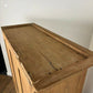 Vintage Indian Reclaimed Solid Wood Glazed Cupboard