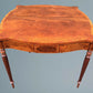 A Mahogany Serpentine Fronted Turn Over Top Tea Table