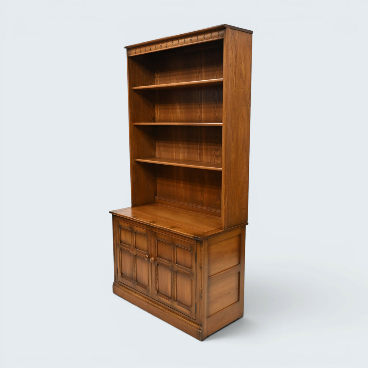 Ercol Mural Bookcase Music Cabinet For Vinyl Record Golden Dawn FREE UK Delivery