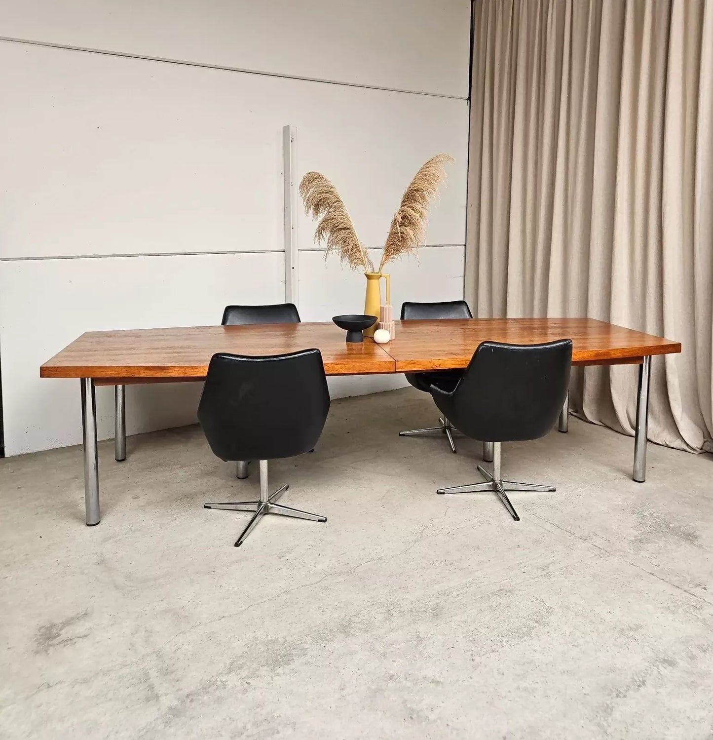 Vintage Mid Century 70s Conran Huge Large Boardroom Dining Table Danish Retro R558