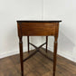 Reproduction Badged 'Strongbow' Two Drawer Side Table with Writing Slide
