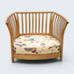 Ercol Renaissance Low Back Easy Chair Light Miro Style Upholsty FREE UK Delivery