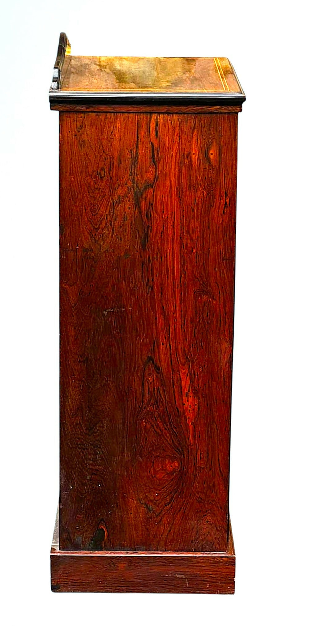 Edwardian Inlaid Rosewood Cabinet