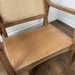 Pair Of Modern Armchairs With Bergere Panels