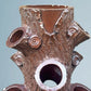 19th Century Antique Tree Trunk Strawberry Planter