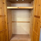 Contemporary Pine Double Wardrobe