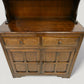 Vintage Oak Dutch Dresser 2 Drawer 2 Door Dome Top 2 Piece FREE UK Delivery*. SBR10927/1009E