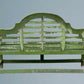 Hardwood Weathered Lutyens Style Garden Bench