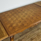Dining Table Vintage French Louis XVI Carved Oak Extendable Table LOT 6356