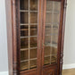 Bookcase Antique French Style Glazed Display Cabinet Oak Sideboard LOT 6545