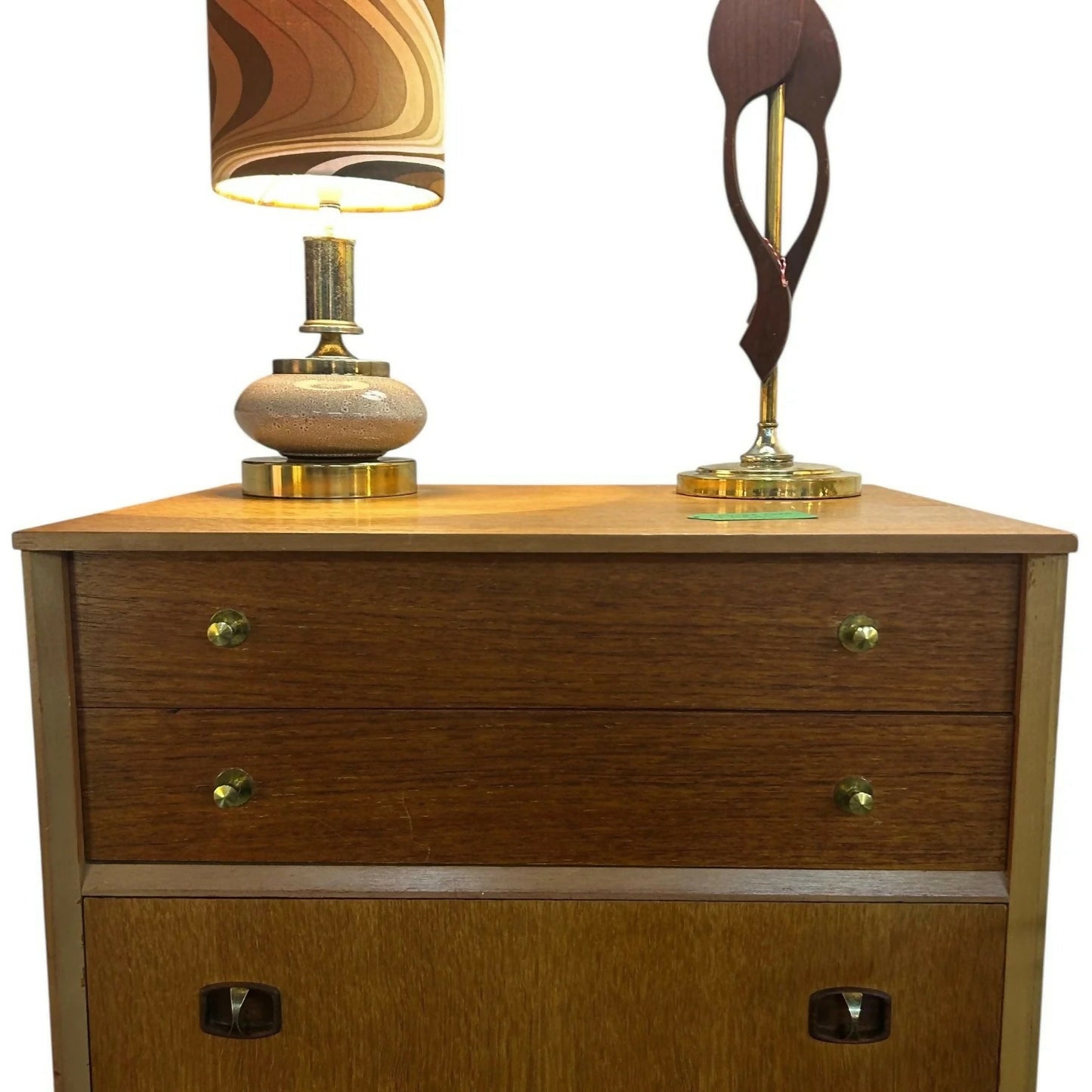 Mid-Century Limelight Tallboy Chest of Drawers – 1960s Vintage