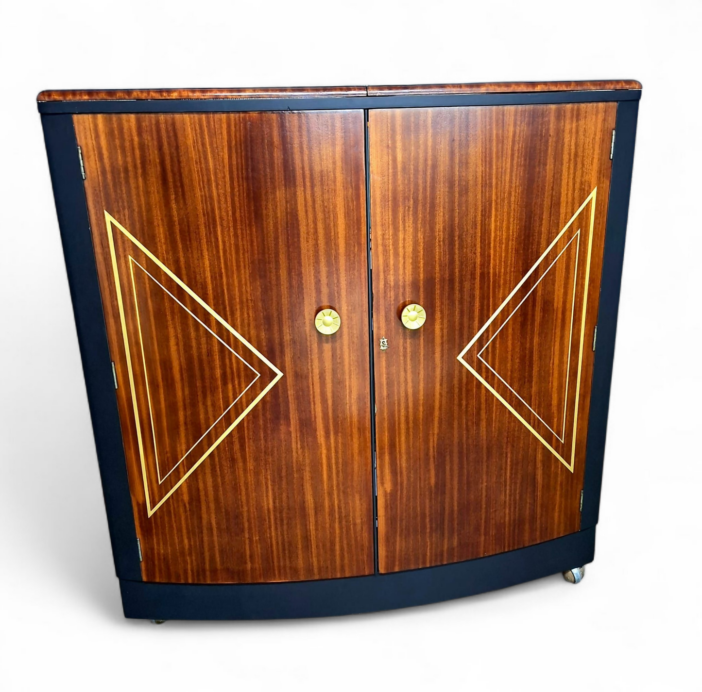 Mid Century "Turnidge of London" Cocktail Bar