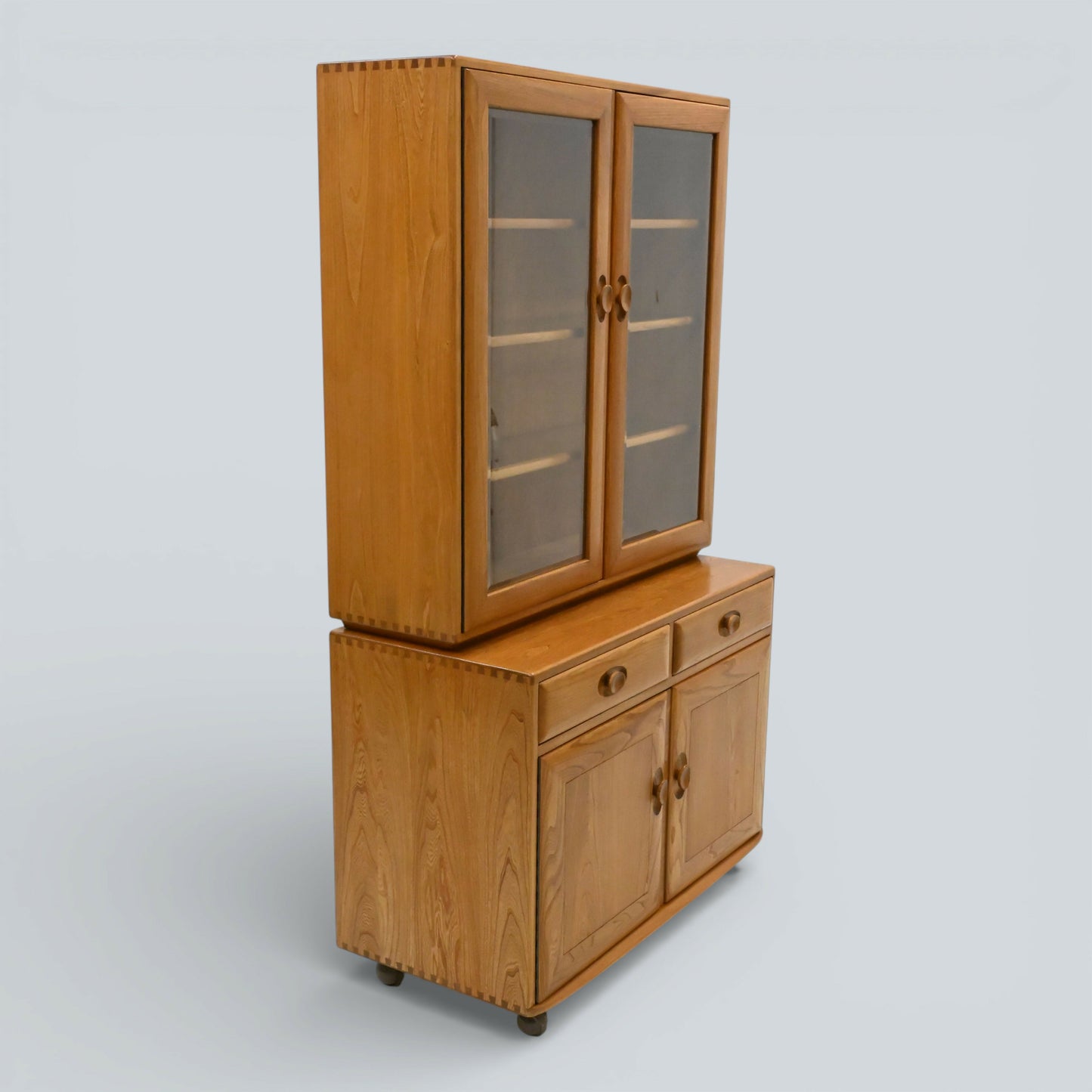 Small Ercol Windsor Sideboard Display Cabinet Top Light Finish FREE UK Delivery*
