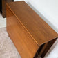 Mid Century Modern Teak Drop Leaf Dining Table Vintage Space Saving Gate Legs