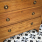 Edwardian Chest of Drawers in Mahogany with Satin Wood Ebony Stringing.