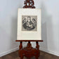 Vintage Religious Print – Virgin and Child with Saint John and an Angel after Botticelli