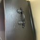 Bespoke Black Coffn Free Standing Display Unit