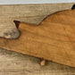 Pediment Antique French Style Walnut Carved Decorative Crest LOT 6528