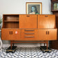 G Plan Fresco Sideboard Highboard in Teak 1975 with Drinks Cabinet