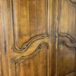 Wardrobe Vintage French Style Oak Two Door Bedroom Storage Armoire LOT 6489