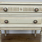 Pair of Bedside Tables Vintage French Shabby Chic Nightstands Cabinets LOT 6228