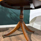 Vintage Walnut Pedestal Breakfast Table