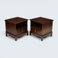 Pair of Stag Minstrel Bedside Cabinets Draw 2 In Set Drawer FREE UK Delivery