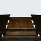 Ercol Extending Dining Table Twin Pedestal Dark Finish Seats 8 FREE UK Delivery*