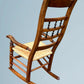 Antique 19th Century Rush Seat Rocking Chair