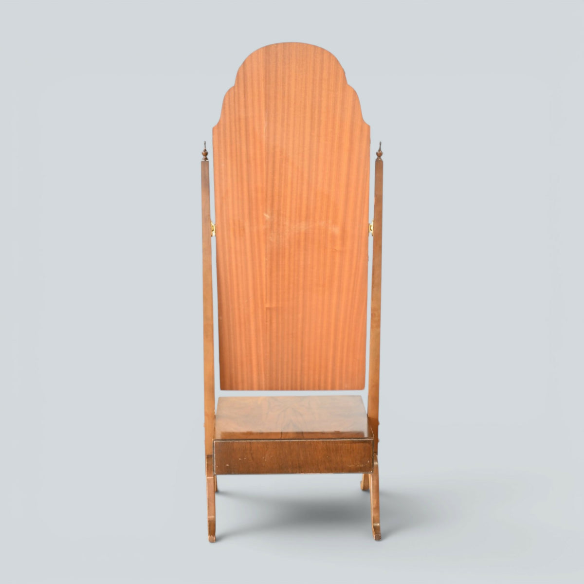 Freestanding Dressing Mirror Small Drawer Tilt Adjustment Vintage FREE Delivery*