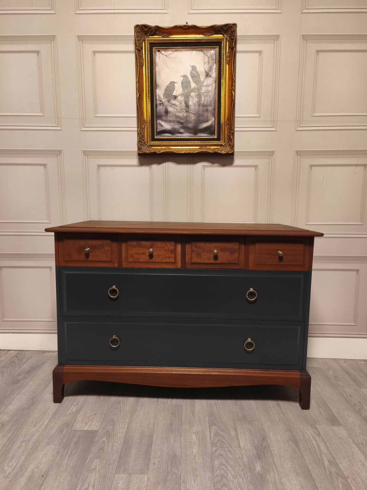 Black Stag Vintage Chest of Drawers