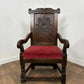 Early 19th Century Oak Hall Chair