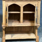 French Gothic Bleached Oak Cupboard