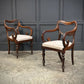 Set of Eight Rosewood Dining Chairs