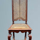 Set Of Four Oak High Back Chairs