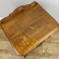 Pair of Bedside Tables Vintage French Louis Nightstands Oak Cabinets LOT 6575