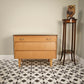 Vintage retro chest of drawers Avalon Yatton Oak faced Mid Century Retro