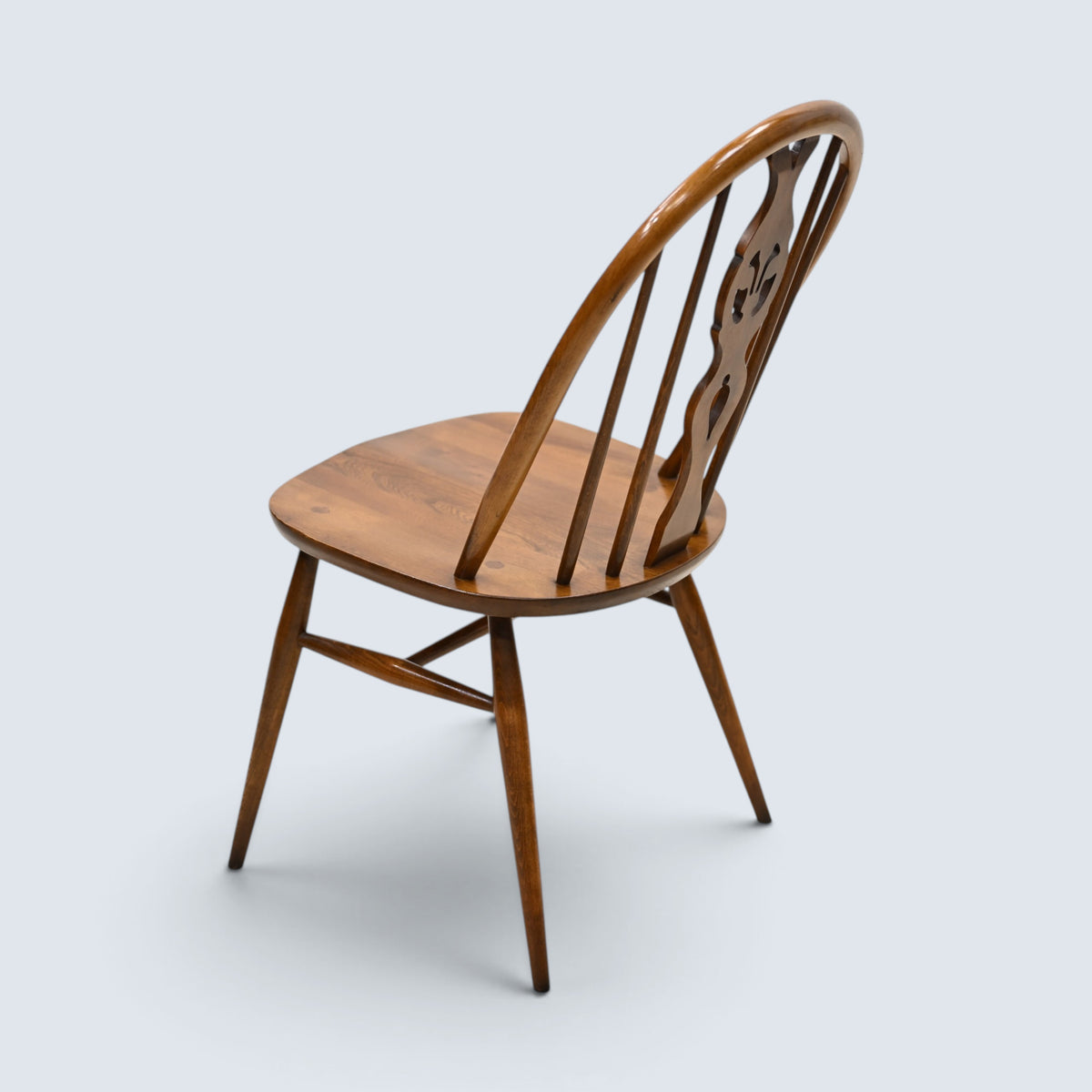 4 Ercol Windsor Fleur-De-Lyes Dining Chairs Golden Dawn Finish FREE UK Delivery*